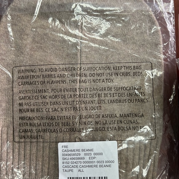 NWT Free People Cascade Cashmere Beanie - Picture 4 of 4